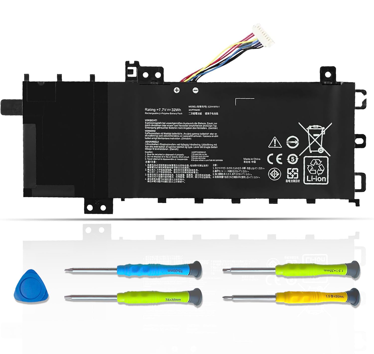 Amazon.com: ASODI C21N1818-1 Laptop Battery for ASUS VivoBook 15